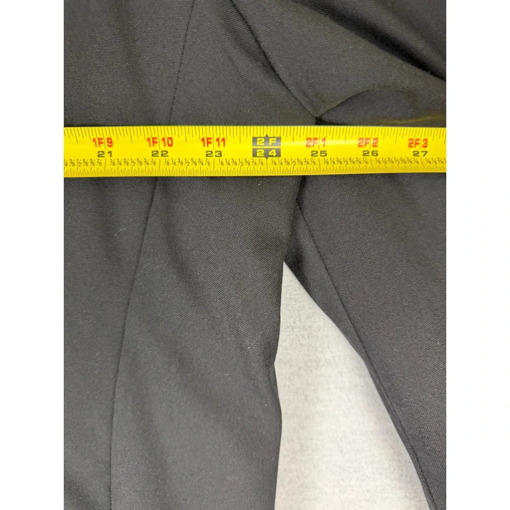 Brooks Brothers Brooksease Black Wool Tuxedo Jacket Peak Lapel 52 R1 USA Made